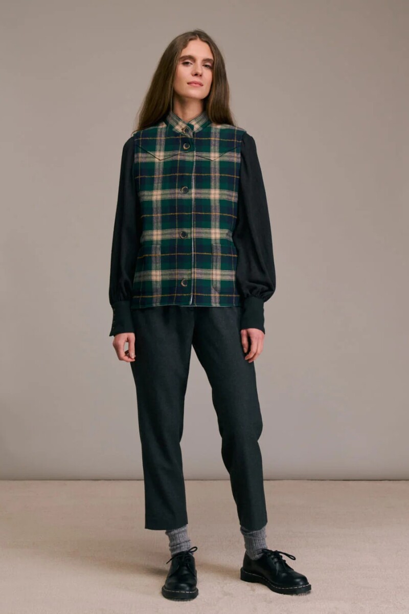 CHAQUETA VARSITO Verde