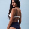 Vedetina Gracia – Algodón suave con faja en cintura, calce delicado Azul