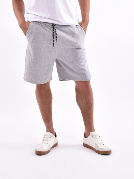 BERMUDA BAL GRIS MELANGE M