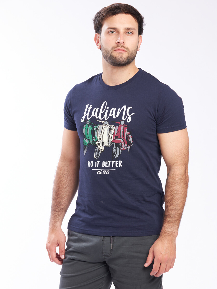 T-SHIRT TANOS 423 - Navy 