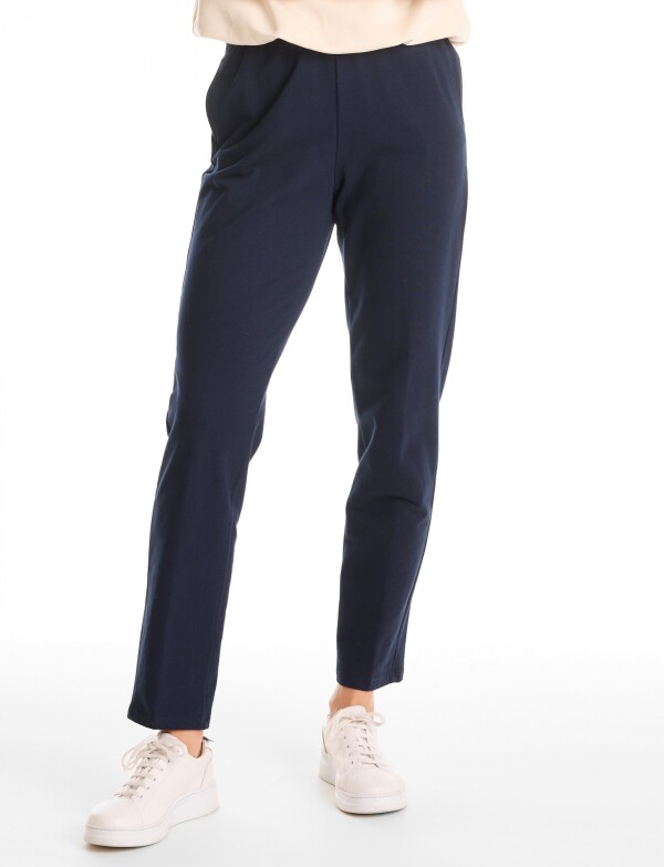Pantalon Yoga Algodon AZUL