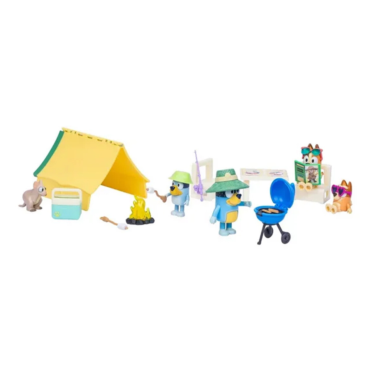 Bluey Juego de Campamento 