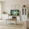 Promo Cristalero + Mesa de Living + Aparador + Rack de TV Linea Naturale Blanco/Roble
