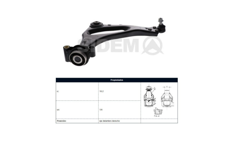 Parilla De Susp Del Mercedes Benz Vito 111Cdi (W447) 18-25 Der Parilla De Susp Del Mercedes Benz Vito 111Cdi (W447) 18-25 Der