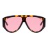 Lentes de Sol Chilli Beans Liverpool Animal Print - Rosa