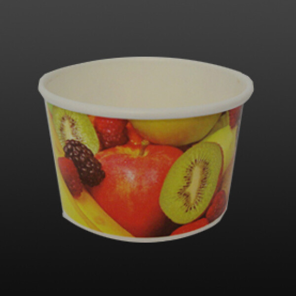 POTE POLIPAPEL IMPRESO SIN TAPA 8OZ 237 CC MULTICOLOR