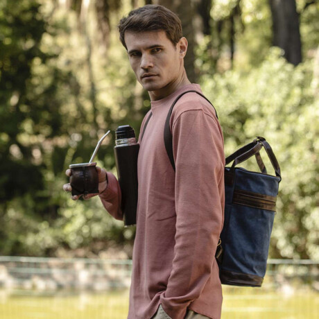 Kit Matero North Star Azul denim Con Chocolate