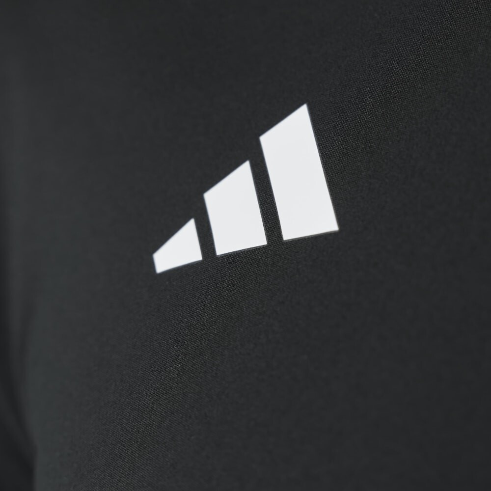 Polo Running Adizero E Tee Hombre Black