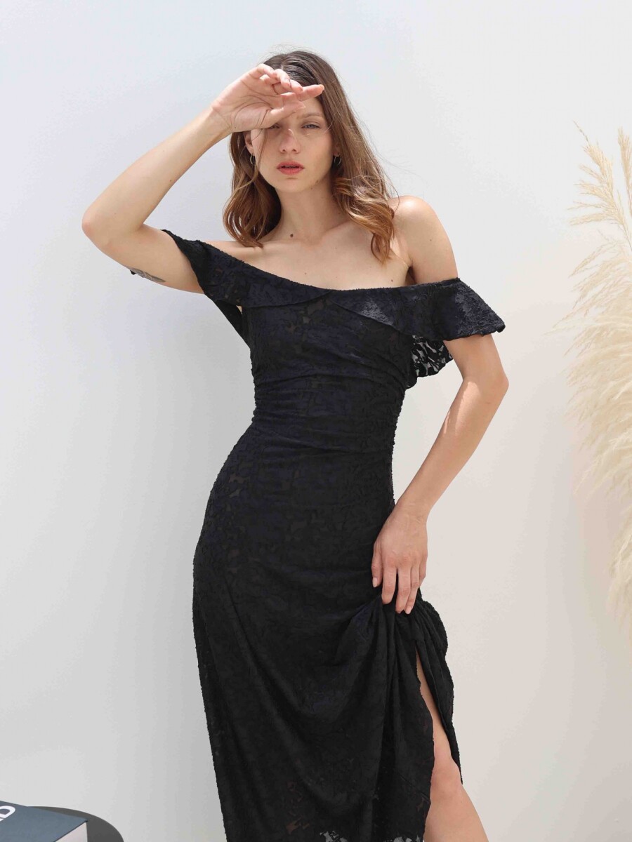 VESTIDO GEMA - NEGRO 