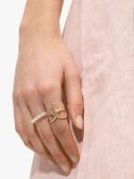 Conjunto De Anillos Golden Basics blanco