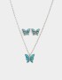 Bijouterie Set Piedra Bijou Set De Piedra - Plateado