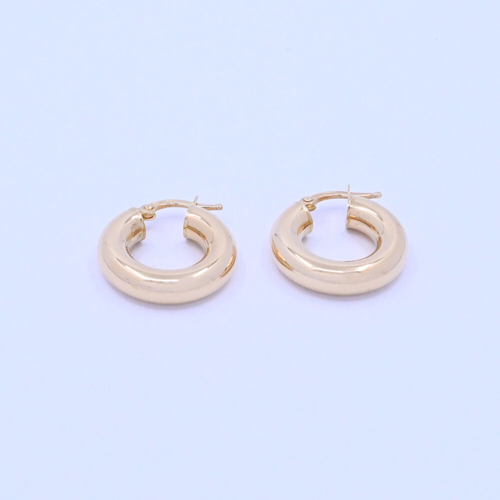 Aros oro 18k bombé. Aros oro 18k bombé.
