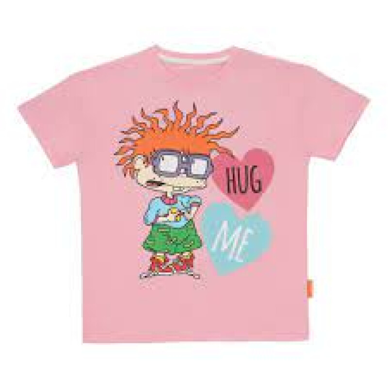 Remera Nickelodeon Rugrats de Niños - NKTISS23042 Rosado