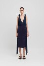 VESTIDO MIDI Azul