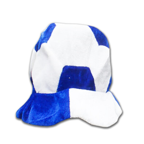 Sombrero Tipo Pelota Blanco/azul Unica