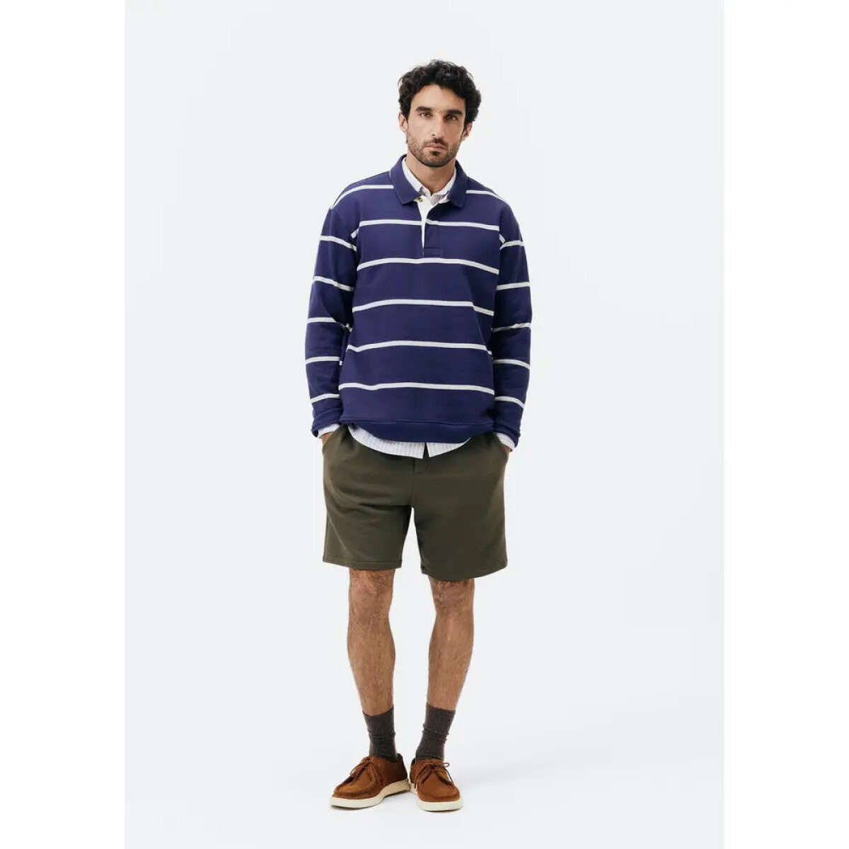 BERMUDA MASC - CINZA ESCURO 