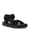 Sandalias Infantiles Croco Kids MEXOR estilo teva Negro