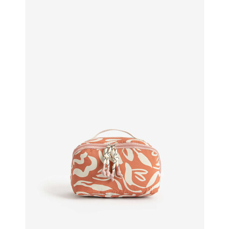 Porta Cosméticos Estampado Flores