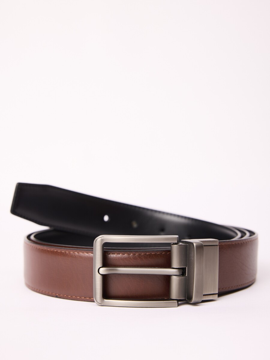 Cinturon reversible 