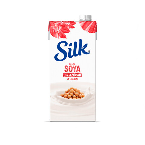Silk Leche soya sin Azucar Bebida Silk Soya Sin Azucar