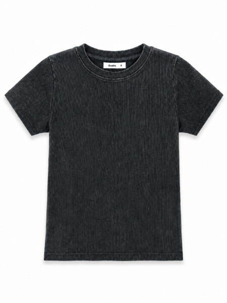 REMERA GALTHER GRIS OSCURO