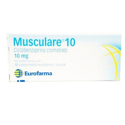 Musculare 10 Mg. 10 Comp. Musculare 10 Mg. 10 Comp.