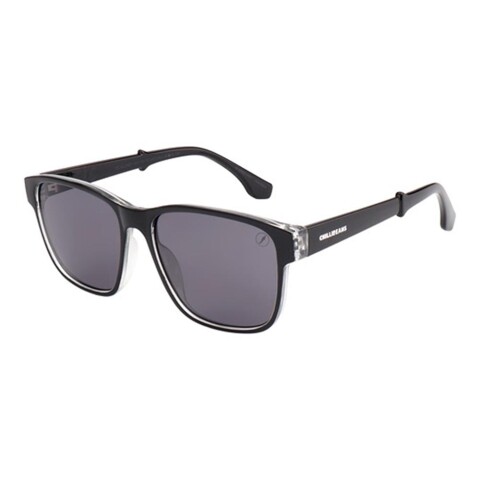 Lentes De Sol Policarbonato Harry Potter Cuadrado Negro/Negro