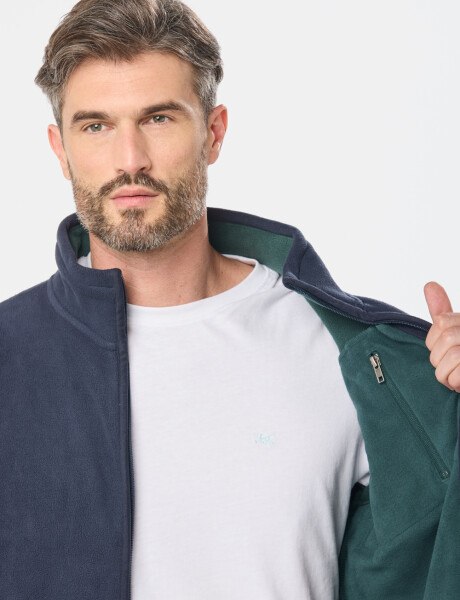 CAMPERA POLAR DE ABRIGO Azul