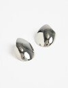 Aros Pasantes Metal Aros Pasantes Metal Plateado - Plateado Rodio