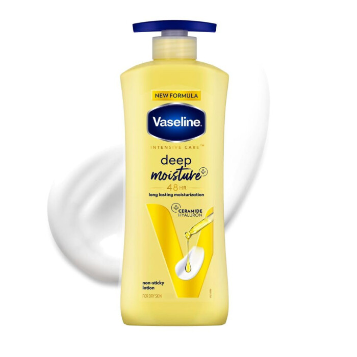 VASELINE INT DEEP MOISTURE BODY X 600ML única