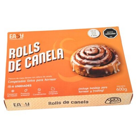 Rolls de Canela X6 Easy Rolls de Canela X6 Easy