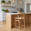 Butaca alta Madera Natural Wishbone - Origen Butaca alta Madera Natural Wishbone - Origen