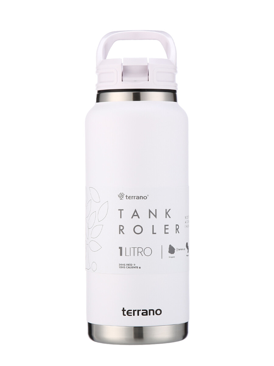Botella Tank Roler 1LT - Blanco 