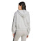 Campera de Mujer Adidas Gris - Negro