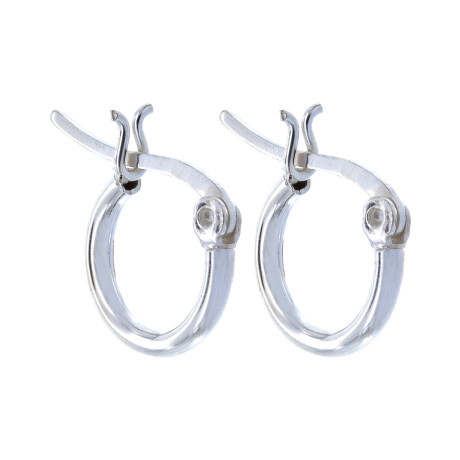 Par de aros de plata 925 Par de aros de plata 925