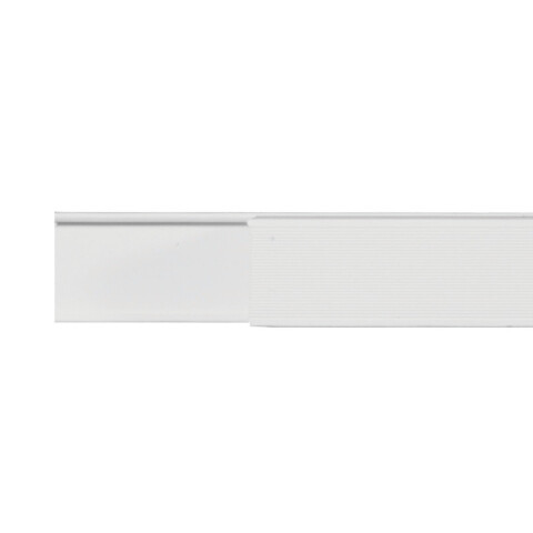 Ducto plástico blanco 20x20mm, 2 mt. - Molveno M29216