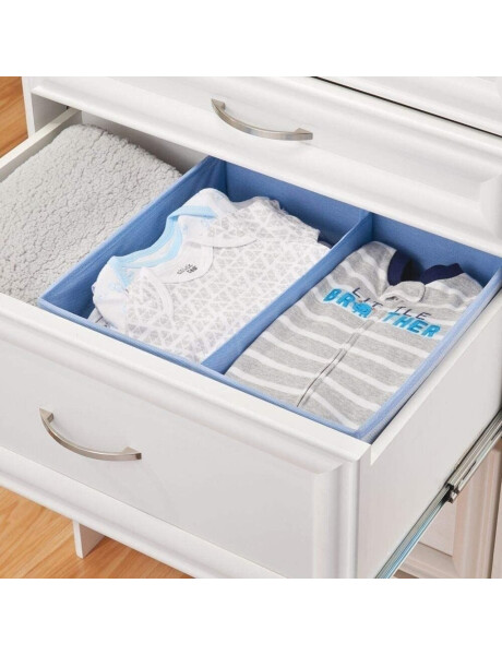 ORGANIZADOR TELA 31x36x10CM CELESTE ORGANIZADOR TELA 31x36x10CM CELESTE