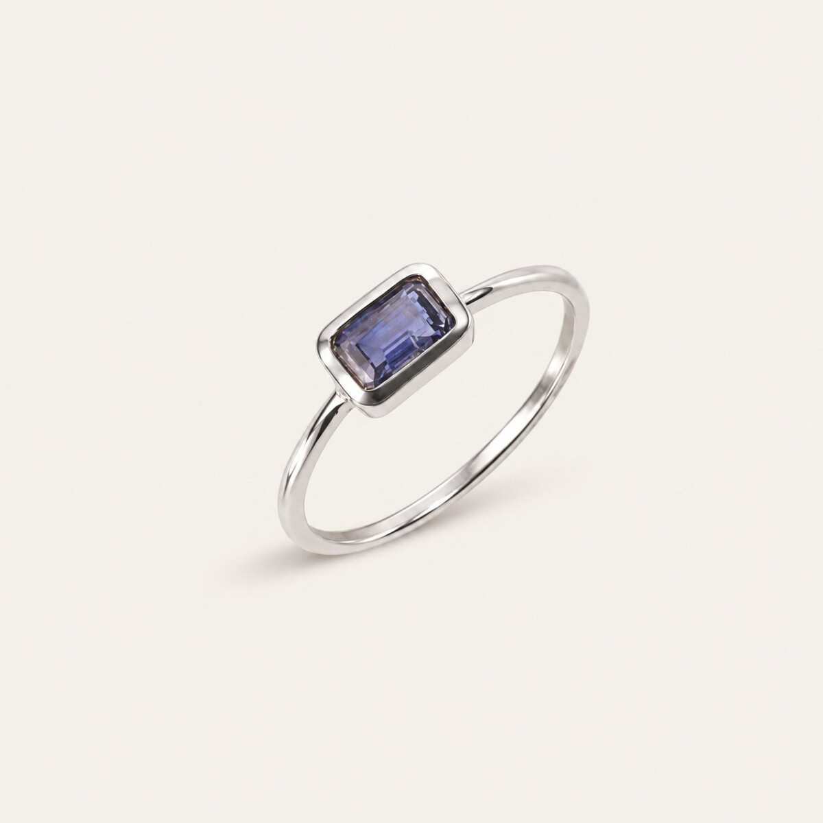 Anillo Frida Berilo - Plata 925 