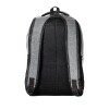 Mochila Liceal Urbana 3 Cierres GRIS