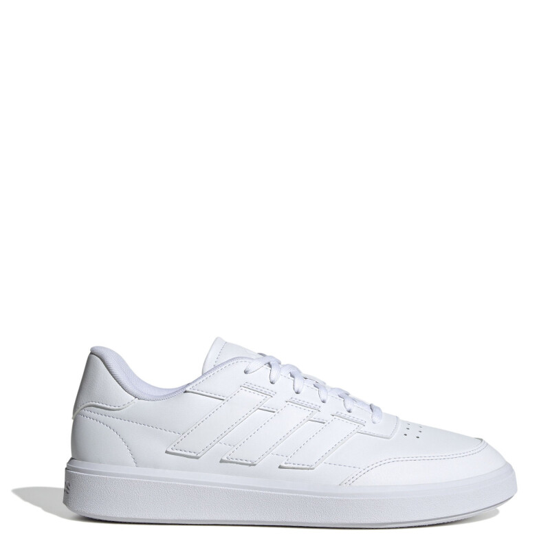 Championes de Hombre Adidas Courtblock Blanco