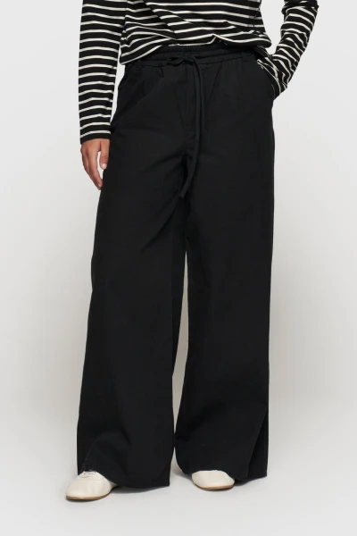 PANTALÓN ANCHO Negro