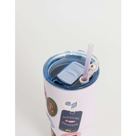 Vaso Térmico Estampado Combinacion Multicolor