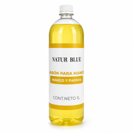 Jabón para Manos Mango y Papaya NATUR BLUE 1 L Jabón para Manos Mango y Papaya NATUR BLUE 1 L