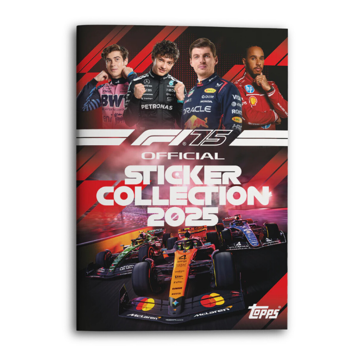 Topps Oficial Sticker Collection - F1 Formula Uno Season 2025 