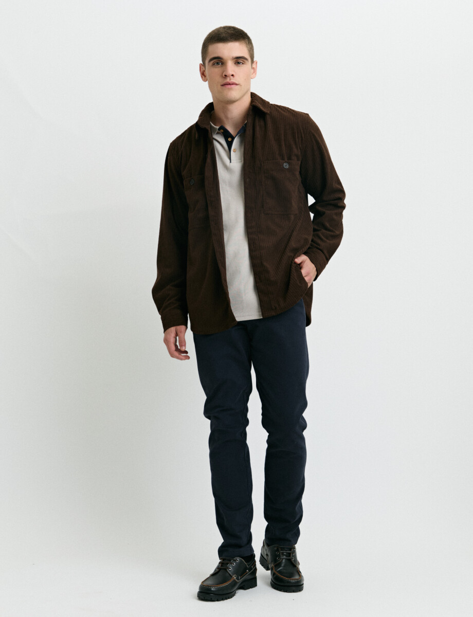 SOBRECAMISA HARRY - Chocolate 