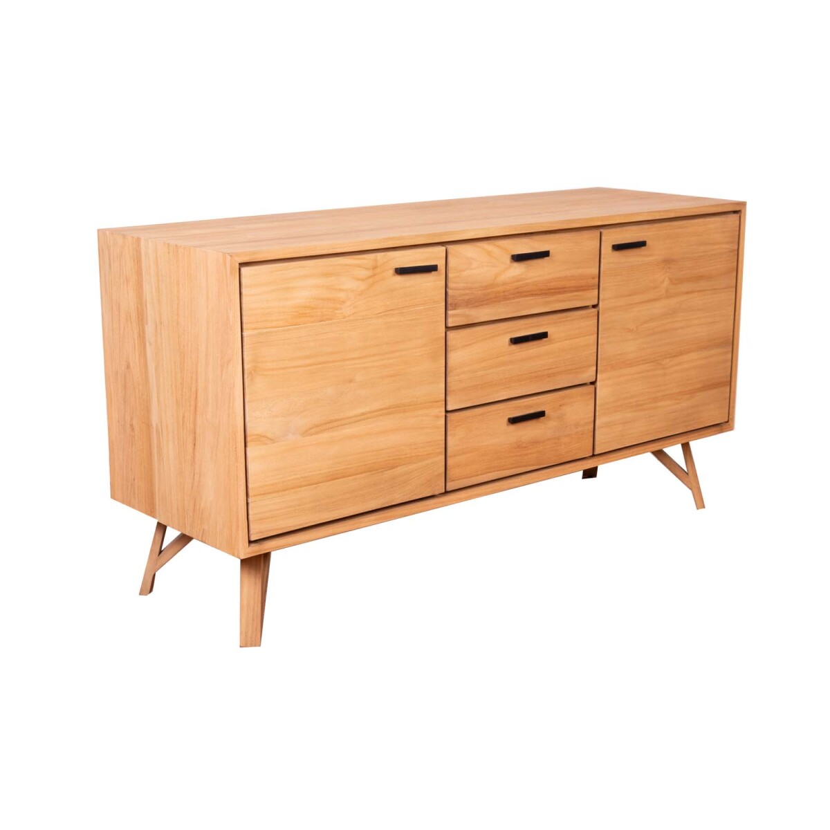 APARADOR - MADERA-Y-FIBRA-NATURAL NATURAL-BEIGE MID CENTURY 