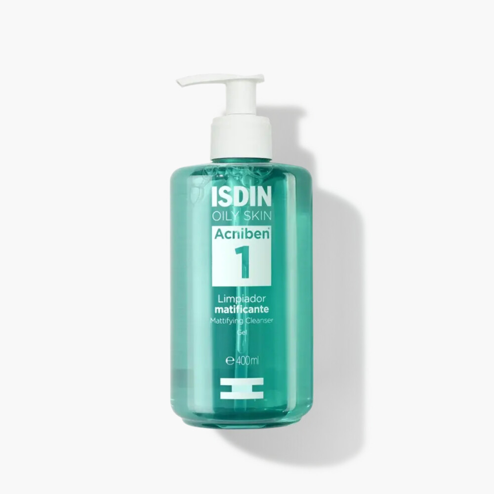 Isdin Acniben Limpiador Facial y Corporal Gel 400ml - Pieles Grasas - Matificante Isdin Acniben Limpiador Facial y Corporal Gel 400ml - Pieles Grasas - Matificante