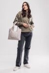 Canguro oversize Roma Verde militar