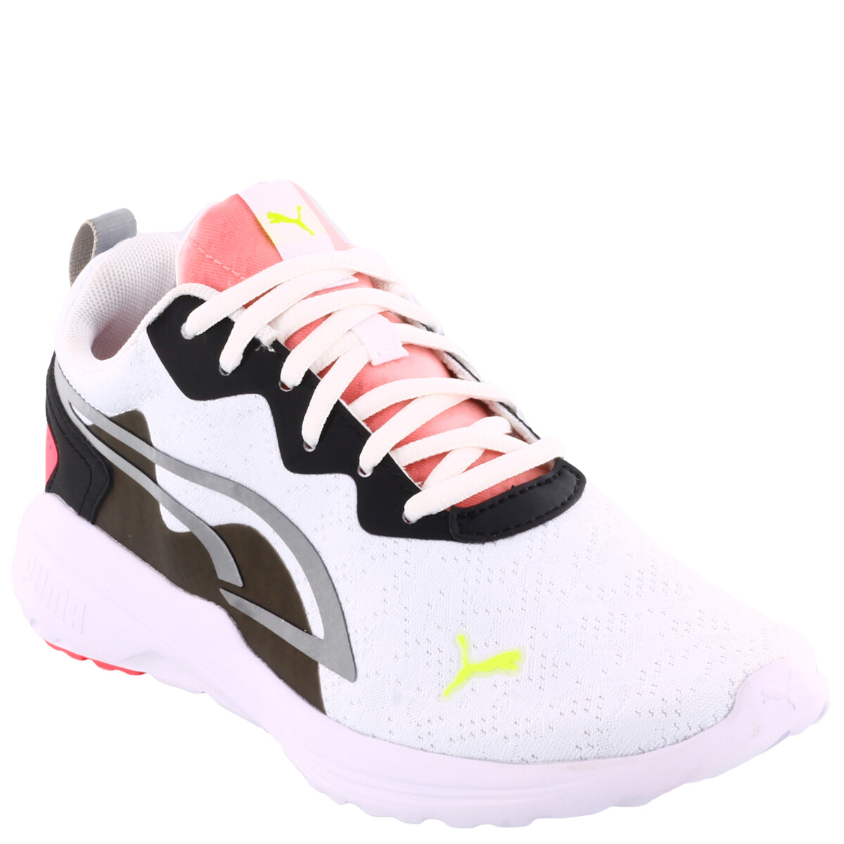 All Day Active in Motion Puma - Blanco/Negro/Rosa 