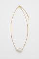 COLLAR PERLA ORO